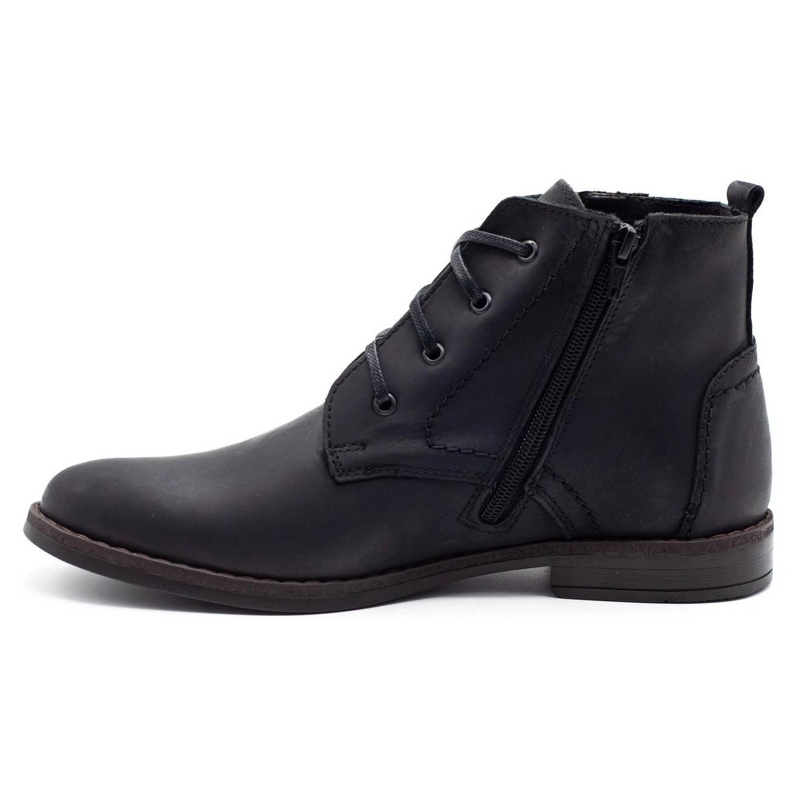 Polbut Botas de inverno masculinas negras c20 preto 1