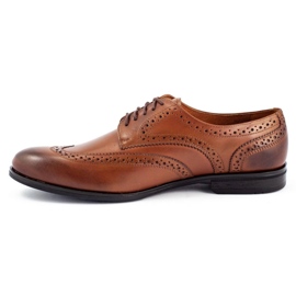 Olivier Brogsy sapatos formais castanhos 617 marrom 1