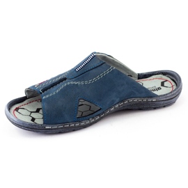 Chinelos masculinos 334GT azul marinho 2