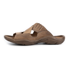 Mario Pala Chinelos masculinos marrons 400 marrom 2