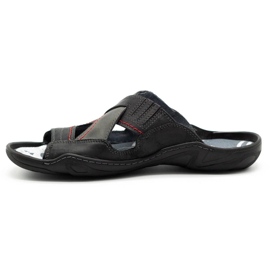 Mario Pala Chinelos masculinos 400 pretos 2