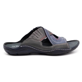 Mario Pala Chinelos masculinos 400 azul marinho 1