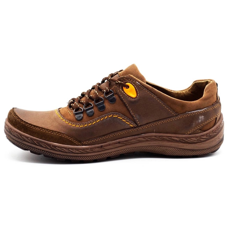 Antex Tênis masculino de caminhada 268 marrom castanho 1