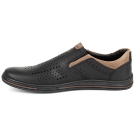 Polbut Brogues masculino 401 verão preto 2