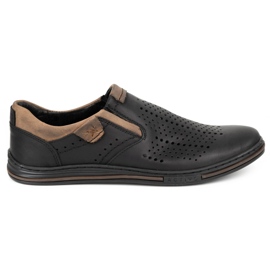 Polbut Brogues masculino 401 verão preto 1