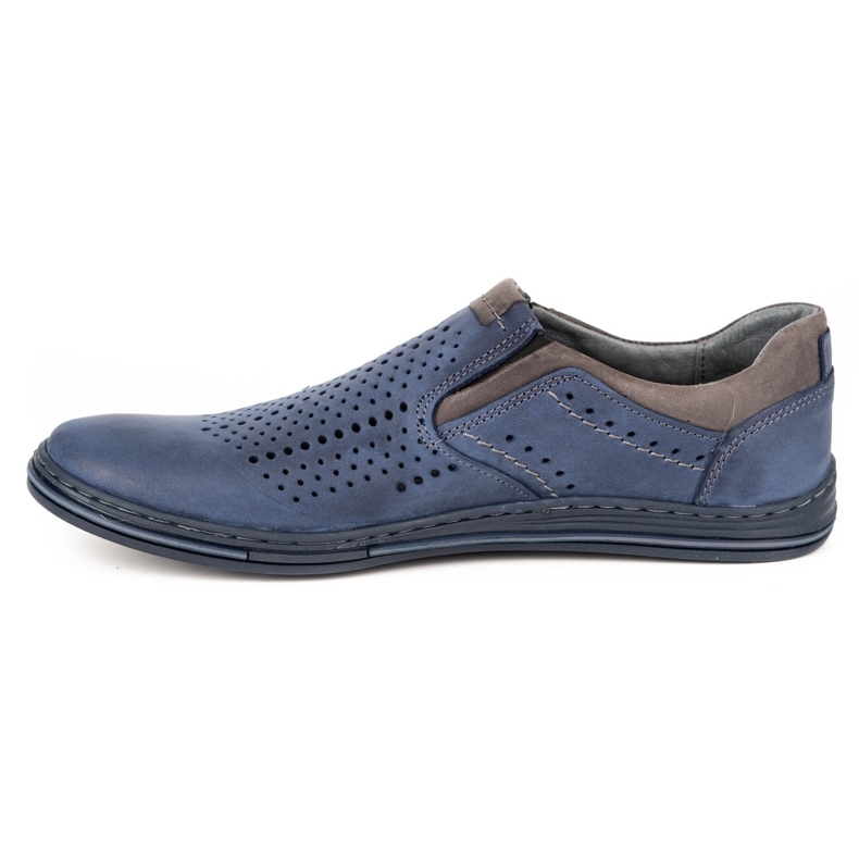 Polbut Brogues masculino 401 verão azul marinho azul-marinho 2