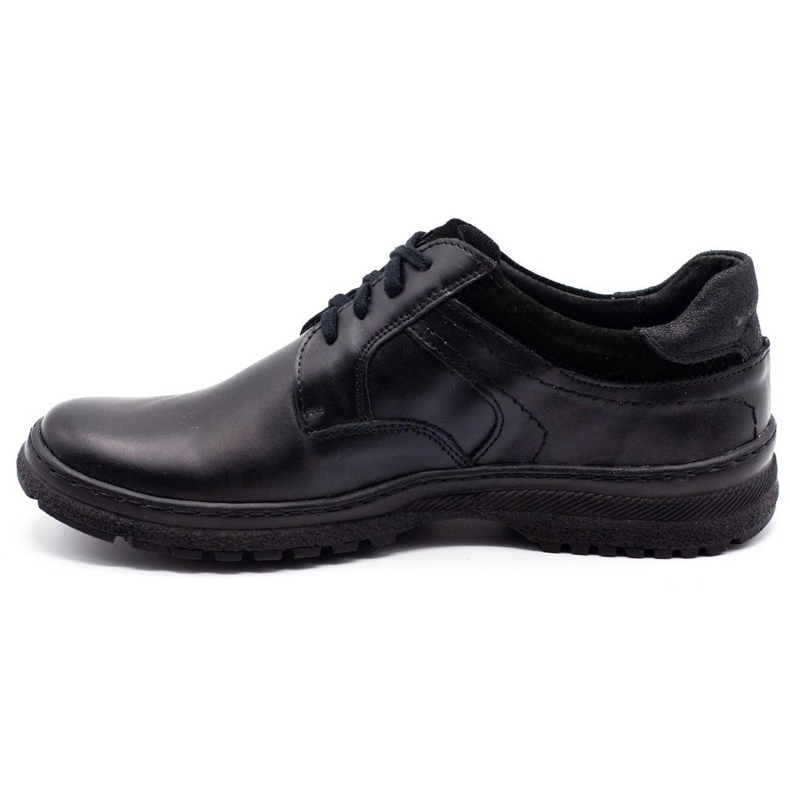 KOMODO Sapatos masculinos negros 835 preto 1
