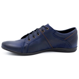 Polbut Sapatos masculinos C25 azul marinho 1