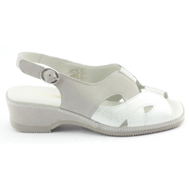 Sandálias femininas Gray Mariettas 3511 cinza 1