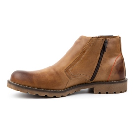 Olivier Botas de neve 815 vermelhas castanho 1