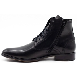 KENT Botas Chelsea de inverno 287 pretas preto 1