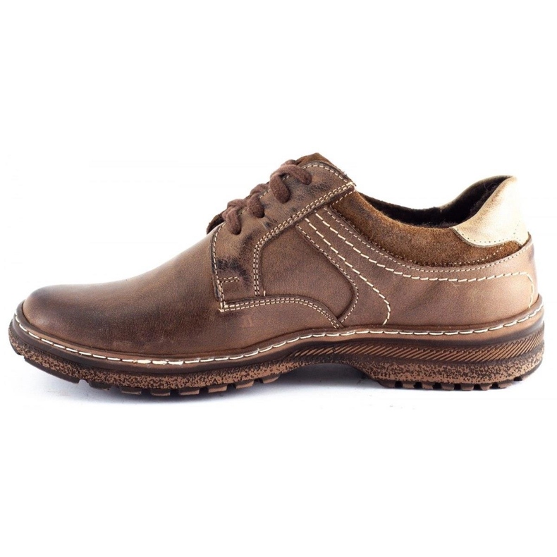 KOMODO Botas de inverno masculinas 835F marrom 1