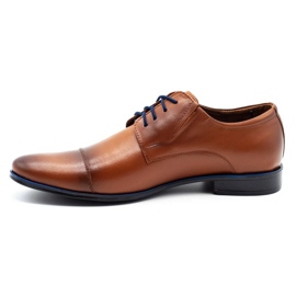 Lukas Sapatos formais masculinos 288 marrons castanho 1