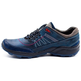 Olivier Sapatos de trekking masculino 274GT azul marinho 1