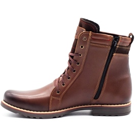 KENT Sapatos de inverno masculino 237 marrons marrom 1