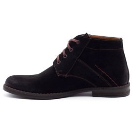 Olivier Botas Jodhpur masculinas negras 605 preto 1