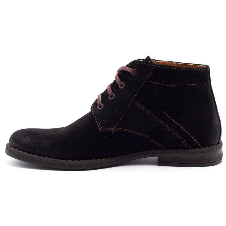 Olivier Botas Jodhpur masculinas negras 605 preto 1