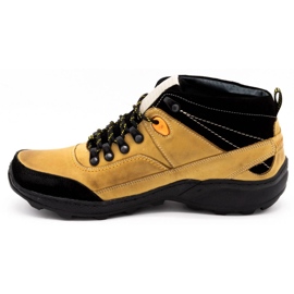 Olivier Calçado masculino de inverno amarelo 139GT 1