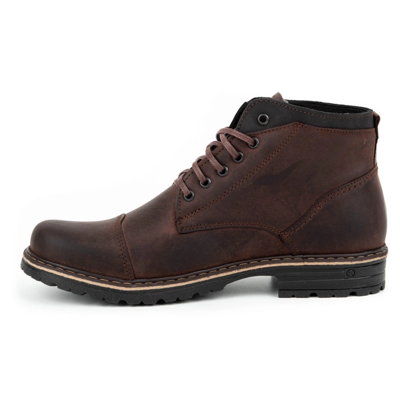Polbut Sapatos de inverno masculino C15 marrom castanho 2