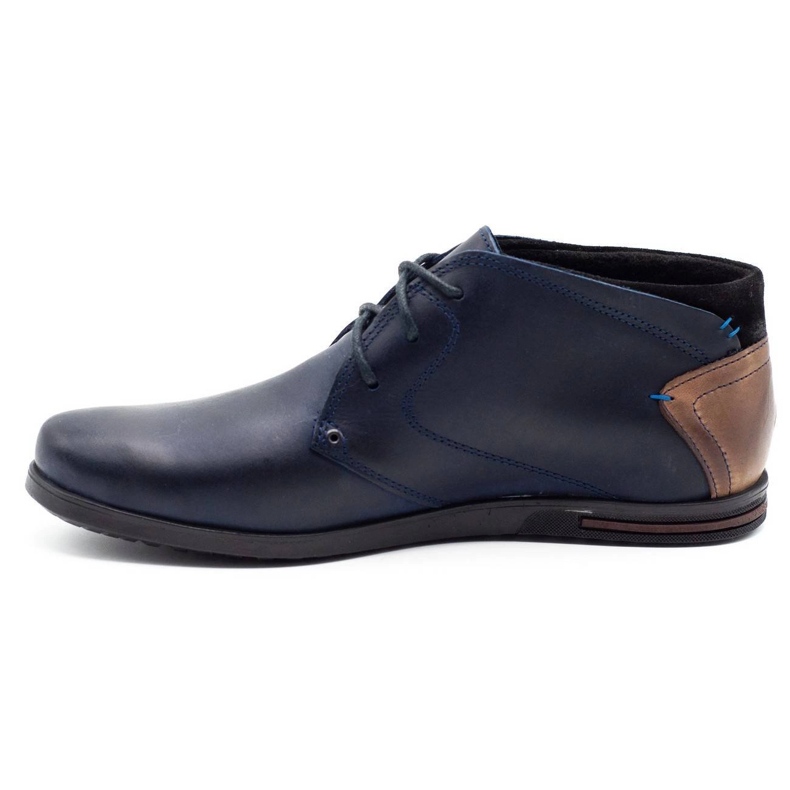 Polbut Sapatos isolados masculinos C37F azul marinho 1