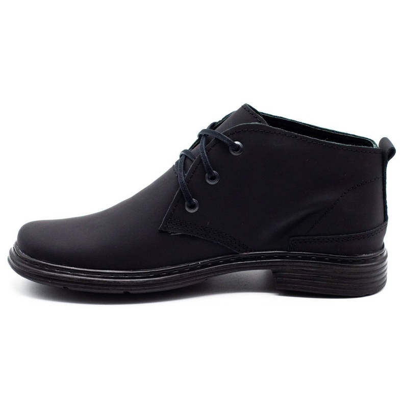 Polbut Botas quentes masculinas 191F pretas preto 1