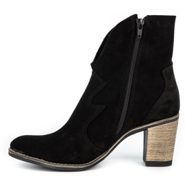 Olivier Black Lucy de salto alto preto 1