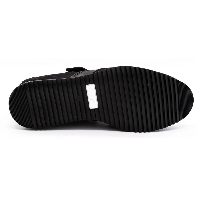 Polbut Sapatos casuais masculinos de couro 2102/2 pretos 1