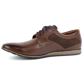 Lukas Sapatos masculinos casuais 275LU marrom 1