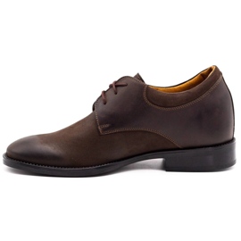 Olivier sapatos casuais masculinos P15 marrom 1