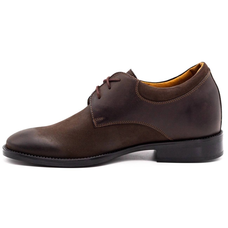 Olivier sapatos casuais masculinos P15 marrom 1
