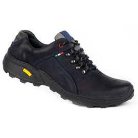 Olivier Sapatos de trekking masculino 296GT azul marinho 1