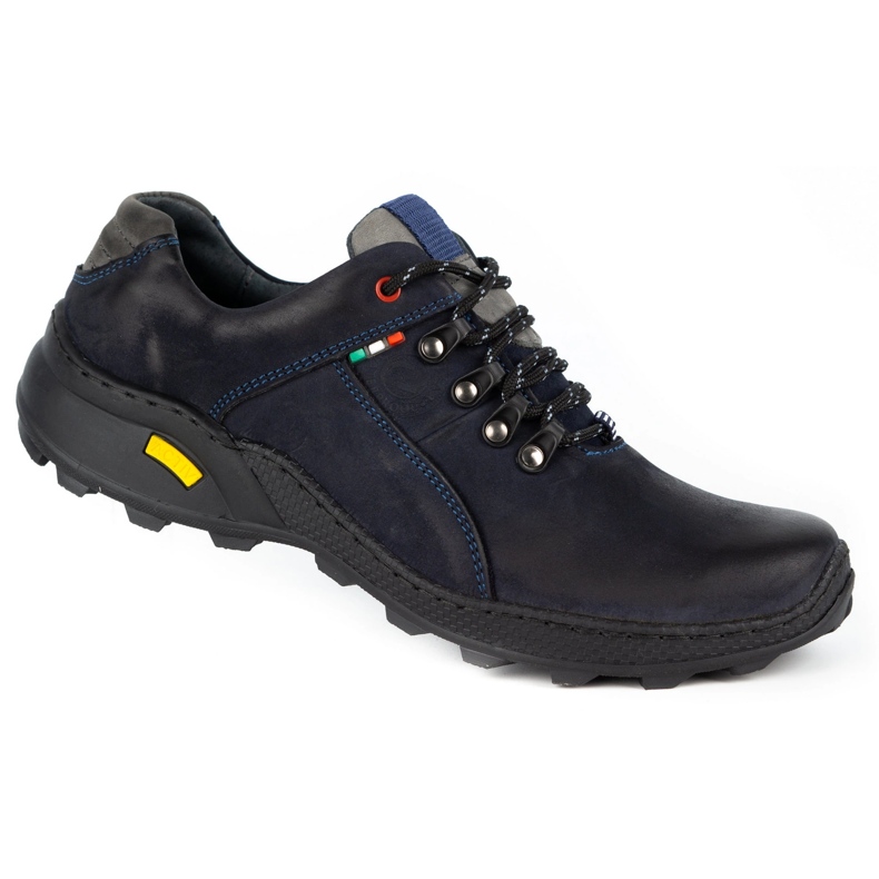 Olivier Sapatos de trekking masculino 296GT azul marinho 1