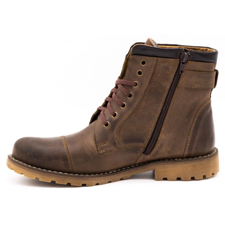 Olivier Botas de neve marrons masculinas 910 MP marrom 1