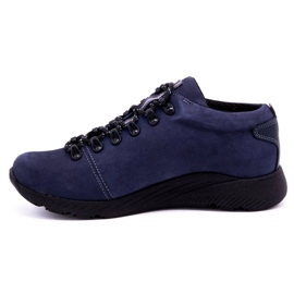 ButBal Sapatos de trekking feminino 674BB azul marinho 1