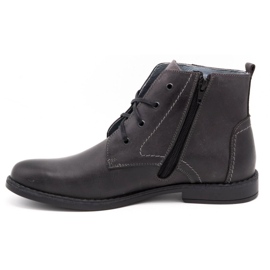 Polbut Sapatos masculinos de inverno cinza C20F 1