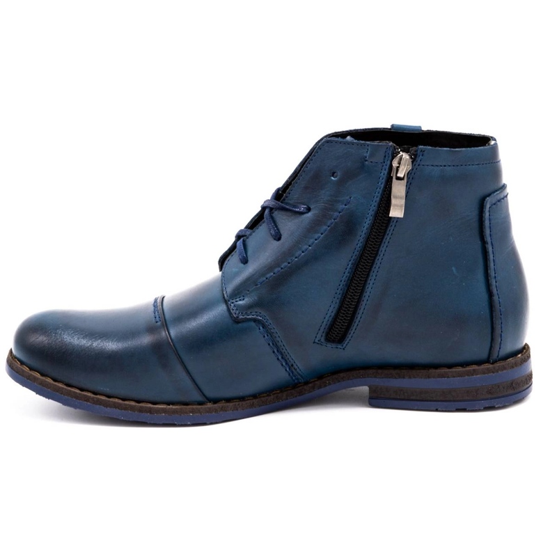 Joker Sapatos de inverno masculinos 315J azul marinho 1