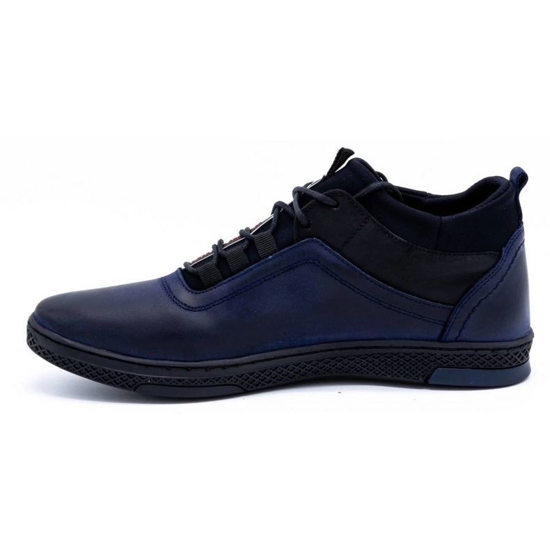 Polbut Sapatos de inverno masculino K27F azul marinho escuro 1