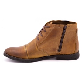 Olivier Botas masculinas de inverno. Botas vermelhas de 315 MP marrom 1