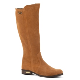 Olivier Botas elegantes vermelho Klara laranja 1