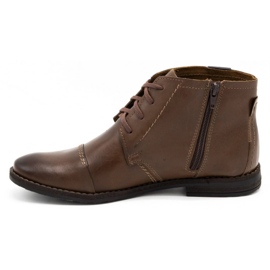 Olivier Botas de inverno masculinas, botas marrons de 315 MP castanho 1