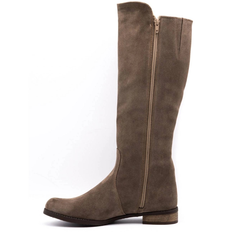 Olivier Botas elegantes Klara terrosas bege 1