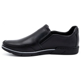 Polbut Sapato de couro 2115 masculino preto 1