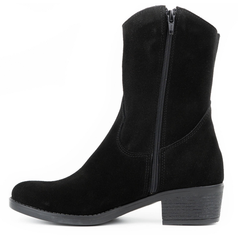 Olivier Bota feminina Angela de salto alto vazado preta preto 1