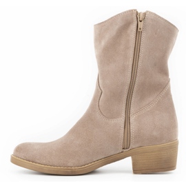 Olivier Bota Angela bege de salto alto vazado para mulher 1