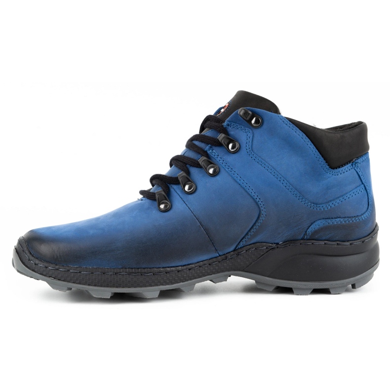 Olivier Sapatos de homem em pele isolada 895MA azul 1