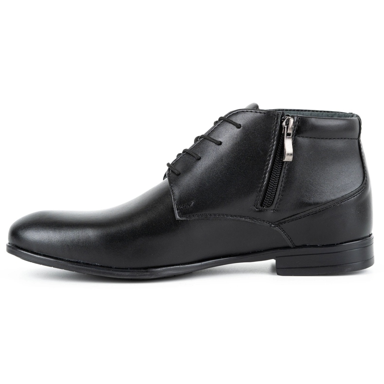 Olivier Sapatos formais em pele de homem isolados 802MA preto 1