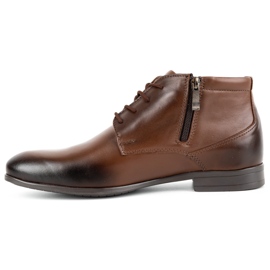Olivier Sapatos formais de homem em pele com isolamento 802MA castanho marrom 1