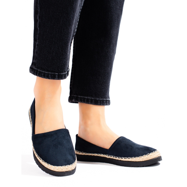 W. Potocki Ténis slip on azul marinho de mulher, Potocki 1