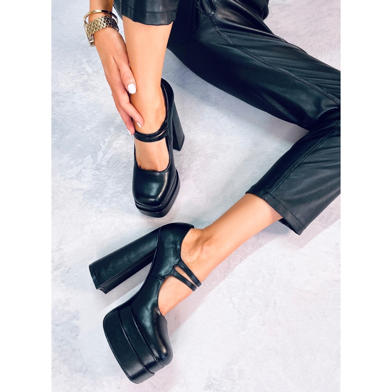 Bombas de plataforma de grãos Loit Black preto 2