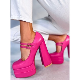 Loit Fuchsia bombas de plataforma de grãos rosa 1